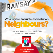 Vote For Your Favourite Neighbours Character To Win